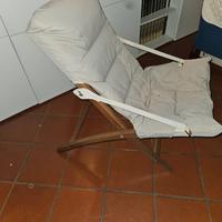 POLTRONCINA SFODERABILE LAVABILE , GRIGIO CHIARO
