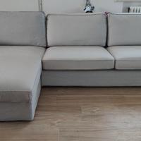 Divano kivik 4 posti con chaise longue come nuovo