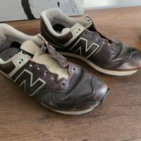 Scarpe New Balance ML574LPK pelle nere tg. 44