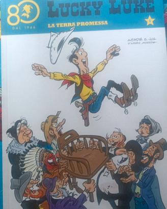 Fumetto Lucky Luke - La Terra Promessa Edizione An