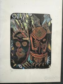 Incisione Enzo Pardi