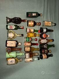 Bottiglie Mignon Liquori Vintage Anni 70/80