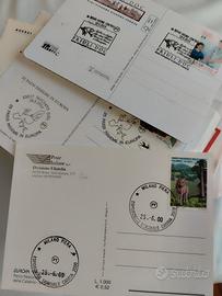 Cartoline con annulli postali 