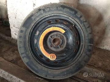 Ruotino Scorta Fiat 15 H ET 35 Pirelli T 125/80