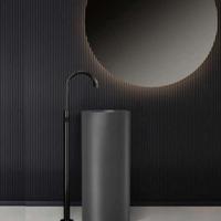 Lavabo da Terra Drenaggio lat. Gun Metal Art. 4609