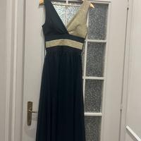 Abito da cerimonua nero e oro