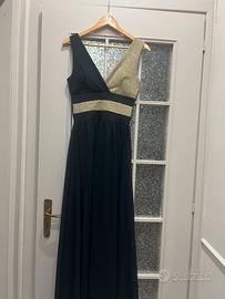 Abito da cerimonua nero e oro