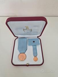 Set Benemerenza bronzo Ordine Costantiniano NUOVO