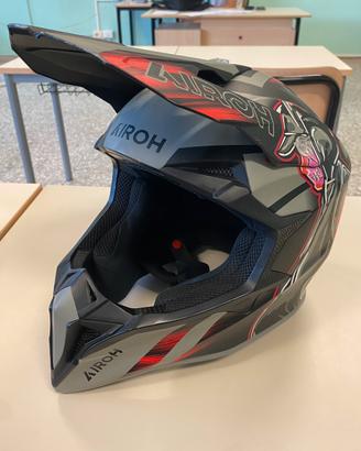 casco cross AIROH WRAAAP CYBER   s