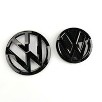 Coppia Logo Emblema VW Golf Polo