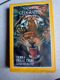 Vhs Terra delle tigri... National geographic video