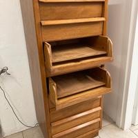 Schedario Vintage cassettiera