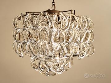 Lampadario Giogali Mangiarotti Vistosi