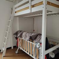 letto a soppalco ad una piazza e mezza