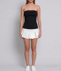 Top a fascia nero