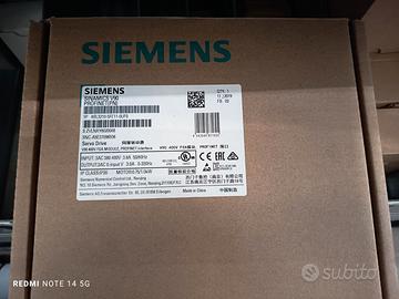 Siemens sinamics servomotor 6sl32105fe220uf0