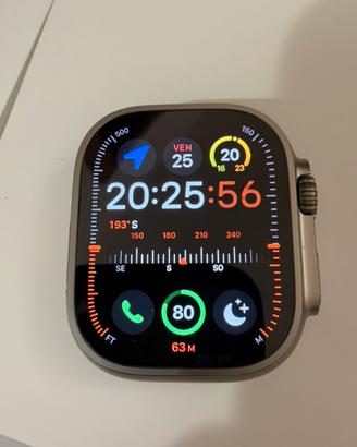 Apple watch ultra 2 gps+cellular titanio naturale