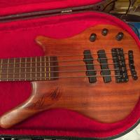 basso Warwick Thumb  5, neck thru