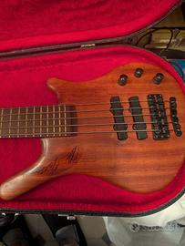 basso Warwick Thumb  5, neck thru