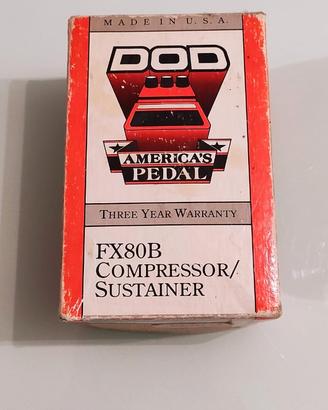 DOD vintage compressor sustainer FX80B 