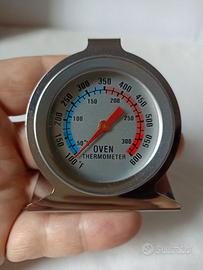 Termometro da Forno in Acciaio Inox 300°C / 600°F