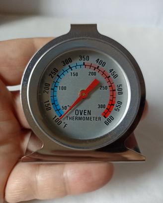 Termometro da Forno in Acciaio Inox 300°C / 600°F