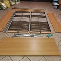 letto matrimoniale con doghe 