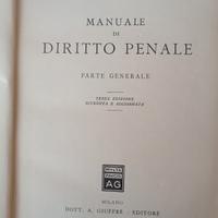F. Antolisei
Manuale di diritto penale - parte gen