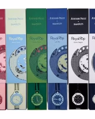 Audemars Piguet x Swatch Royal pop COLLEZIONE