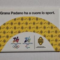 Olimpiadi 2026 - Magnete sponsor Grana Padano