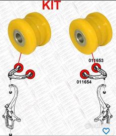 Kit Silentblock Boccole Anteriori Braccio Superior