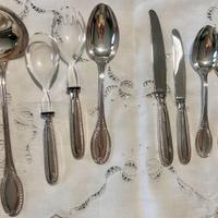 Posateria servizio 77 pz. Argenterie G. D'Agostino