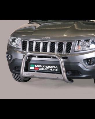 Jeep Compass 2011>2016 Bull Bar e pedane inox