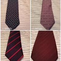 4 Cravatte vari modelli in blocco 