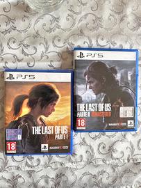 The last of us part 1 e part 2 per PS5