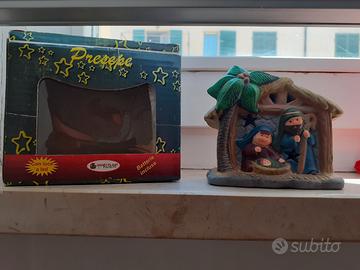 Presepe con luce LED Giochi Plast