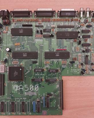 Commodore Amiga 500 motherboard Rev.6A Testata OK