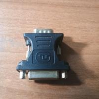 Adattatore DVI-I (24+5 pin) a VGA (15 pin)