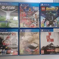  PS4 con Giochi 