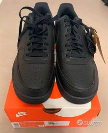 Scarpa Nike Court Vision Low NN Tg 45 Nero