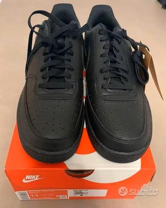 Scarpa Nike Court Vision Low NN Tg 45 Nero