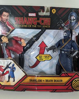 Set Marvel Shang-Chi vs Death Dealer Hasbro Nuovo