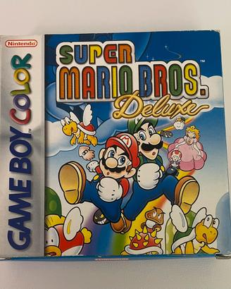 Super mario bros deluxe videogioco game boy color