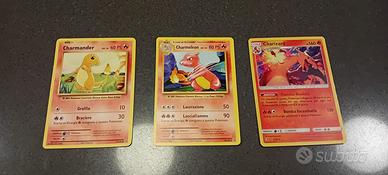 Charmender - Charmeleon - Charizard