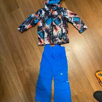 Giacca SC I+ n.2 pantaloni + doposci 4-5 a. 110 cm