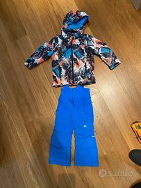 Giacca SC I+ n.2 pantaloni + doposci 4-5 a. 110 cm