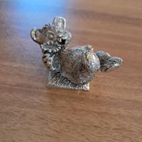 Statuetta orsetto con girasole