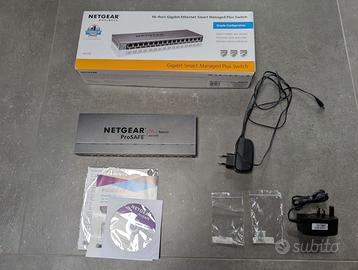 Switch Netgear Prosafe Plus GS116E