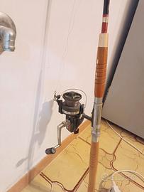 Canna da pesca da altura cin mulinello