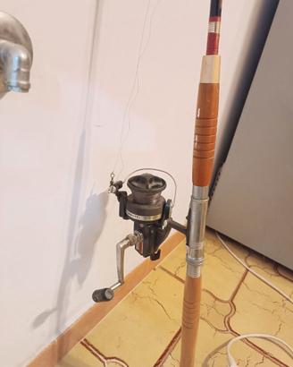 Canna da pesca da altura cin mulinello